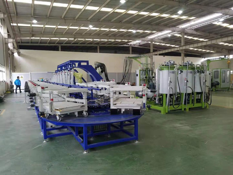 聚氨酯发泡自动生产线