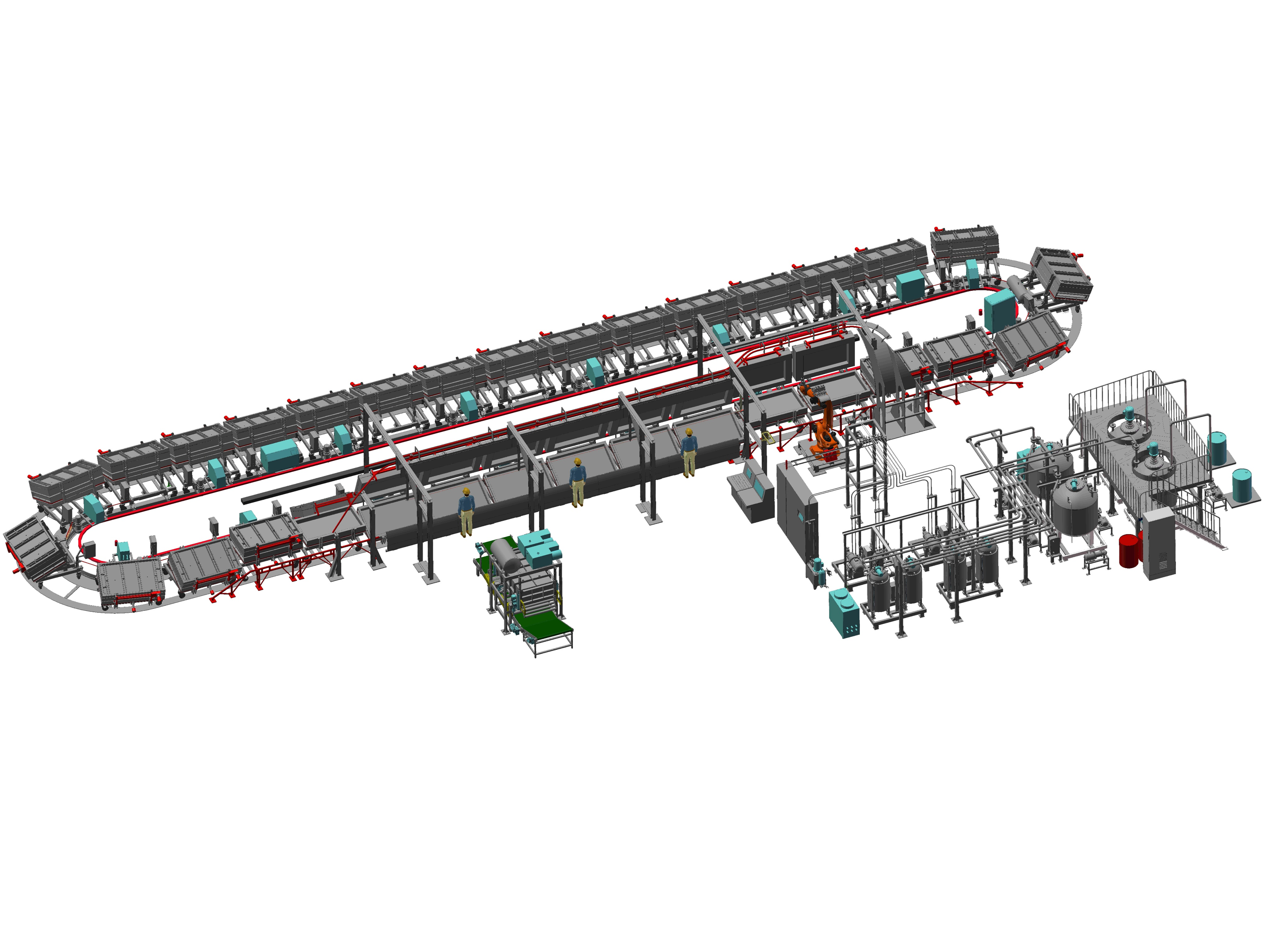 聚氨酯座椅发泡生产线